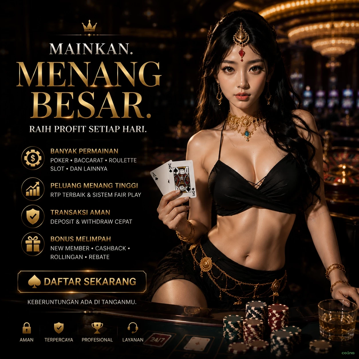 Ikon aplikasi coins resmi